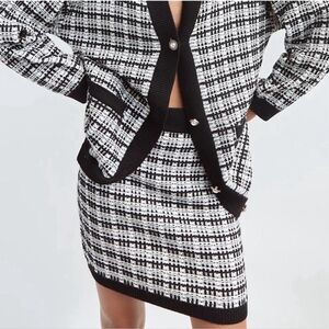 Aritzia Babaton Salvatore Merino Wool Sweater Skirt